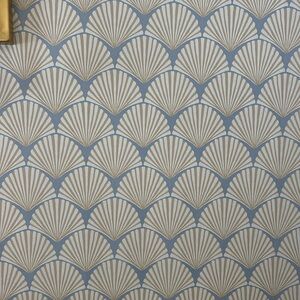 Serena & Lily Sand Dollar Wallpaper- one unopened roll and some extra